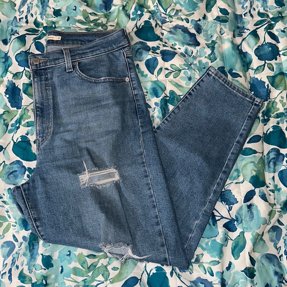 High Waisted Mom Jeans